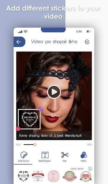 Video pe Shayari Likhe screenshot 4