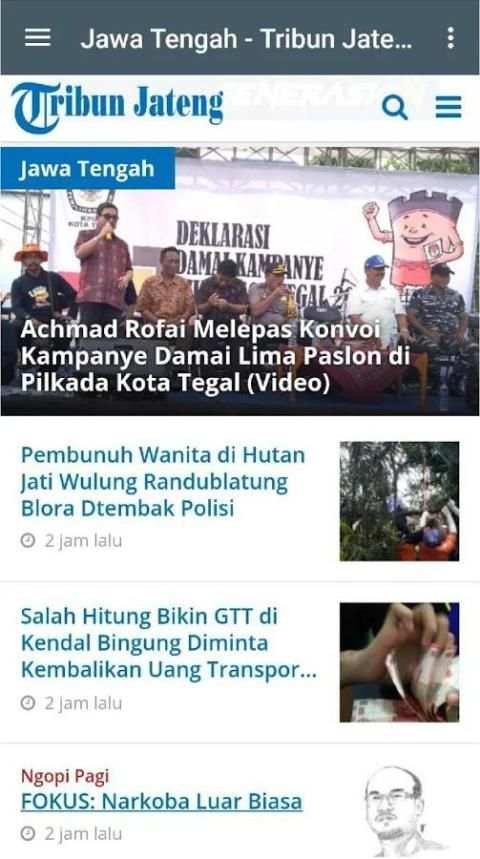 Tribun Jateng screenshot 1
