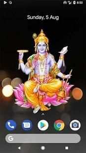 4D Lord Vishnu Live Wallpaper screenshot 2