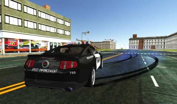 Police Car Drift Driving Simulator screenshot 1
