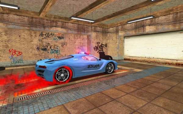 Police Car Drift Driving Simulator screenshot 5