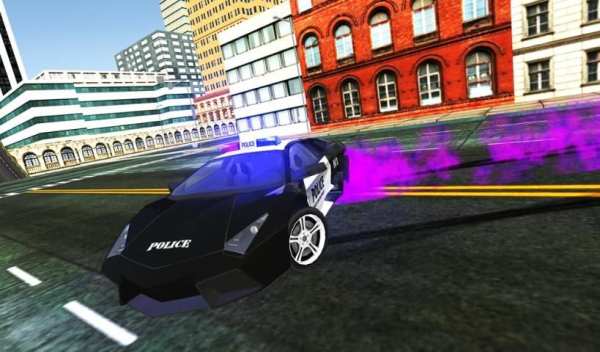 Police Car Drift Driving Simulator screenshot 9