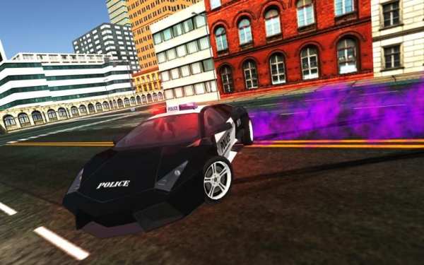 Police Car Drift Driving Simulator screenshot 4