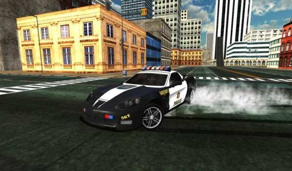Police Car Drift Driving Simulator screenshot 7