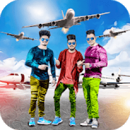 Airplane Photo Frame आइकन