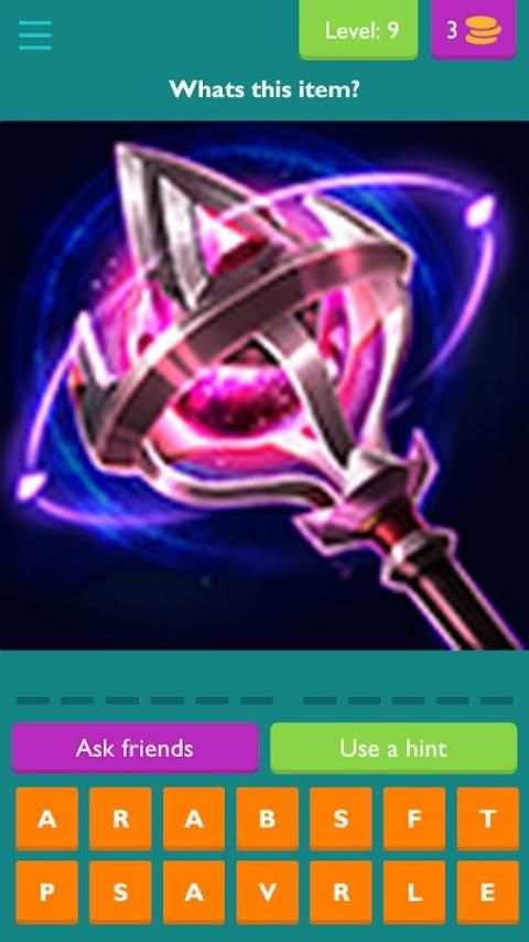 AOV Item Quiz screenshot 3