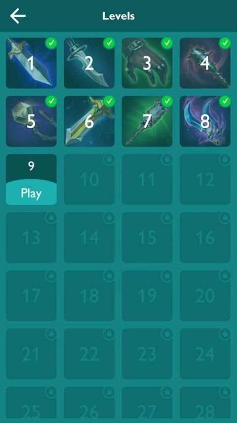 AOV Item Quiz screenshot 1