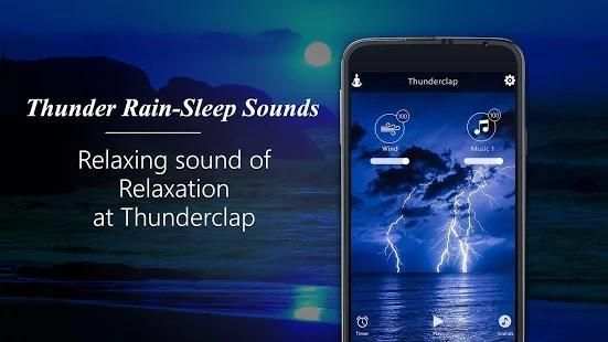 Thunder Rain-Sleep Meditation Sounds screenshot 1