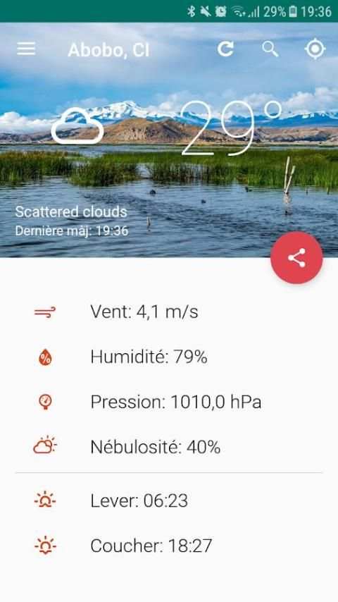 MyWeather forecast app screenshot 5
