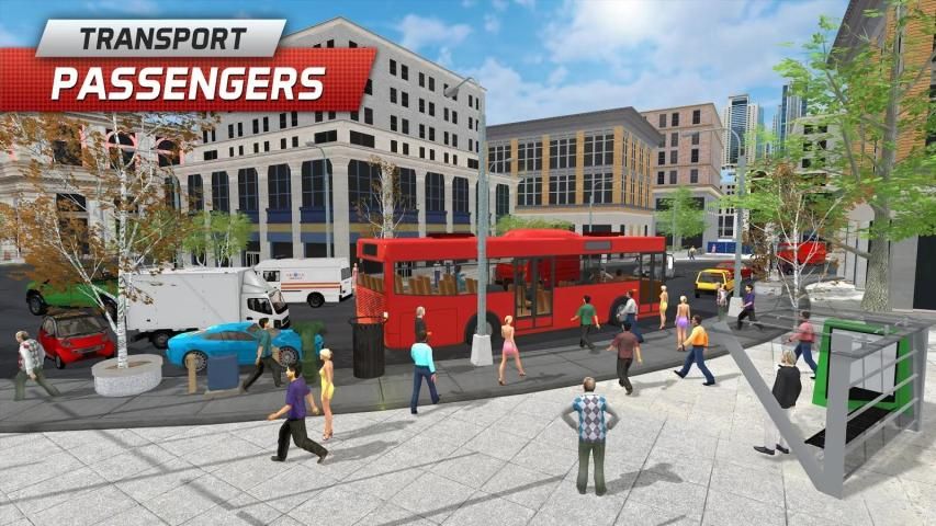 Simulator Pelatih Bus New York City 2018 screenshot 10