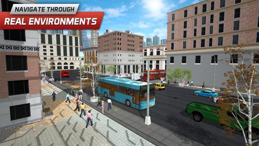 Simulator Pelatih Bus New York City 2018 screenshot 5