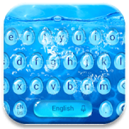 ikon Kaca Tetesan Air Keyboard