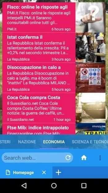 Hadde Browser screenshot 1