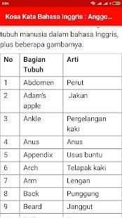 Ilmu KosaKata Bahasa Inggris screenshot 7