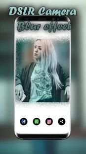 DSLR Camera Blur effect स्क्रीनशॉट 4