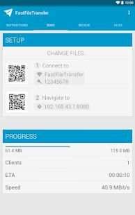 Fast File Transfer screenshot 1