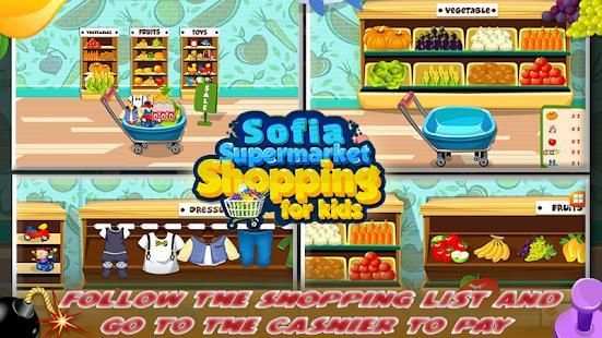 ** Putri Sofia: Supermarket Belanja Anak-Anak screenshot 1