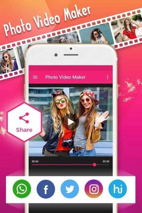 Photo Video Movie Maker - Slideshow Maker screenshot 1