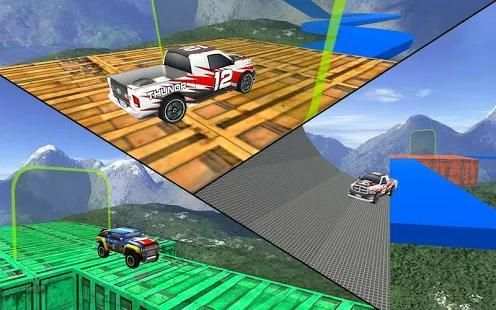 Insane Car Ramp Stunt Challenge : New Free Game स्क्रीनशॉट 2