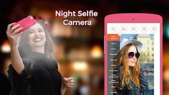 Night Selfie Camera Flash Light screenshot 2