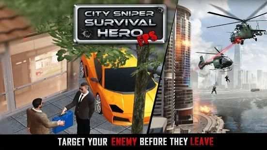 City Sniper Survival Hero FPS screenshot 5