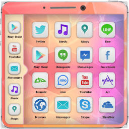 Multi Window Launcher : Split Screen, Slide Bar आइकन
