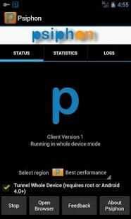 VPN Proxy Psiphon screenshot 2