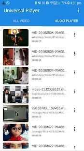 Universal Player with Audio, Video and Radio screenshot 4