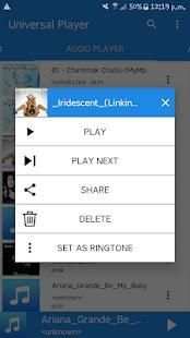 Universal Player with Audio, Video and Radio screenshot 3