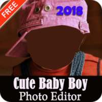 Cute Baby Boy Photo Editor 2018 : Boy Fashion Suit on 9Apps