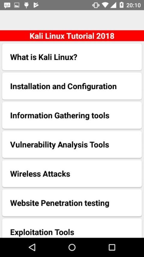 Kali Linux Tutorial 2018 screenshot 5
