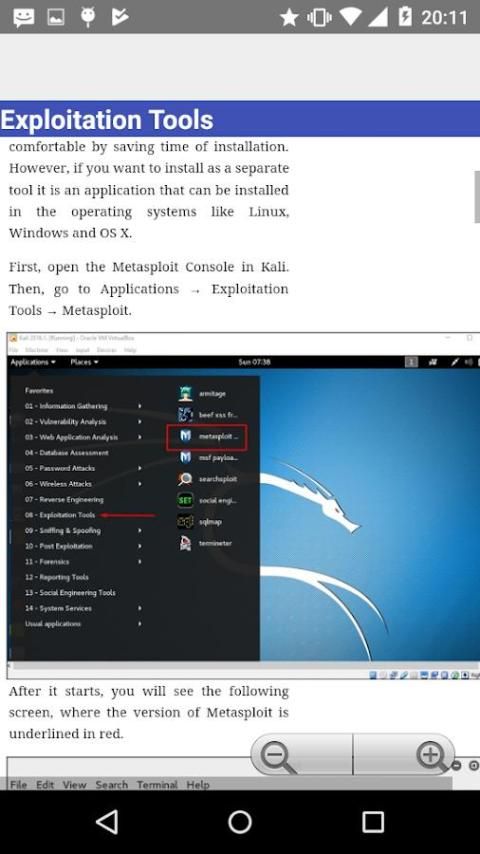 Kali Linux Tutorial 2018 स्क्रीनशॉट 2