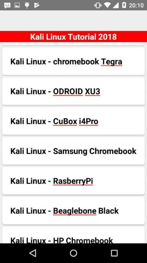 Kali Linux Tutorial 2018 स्क्रीनशॉट 4
