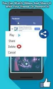 Video HD Downloader Pro For Facebook screenshot 1