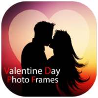 Valentine day photo frames