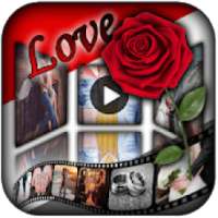 Love Video Maker:music & effect logo