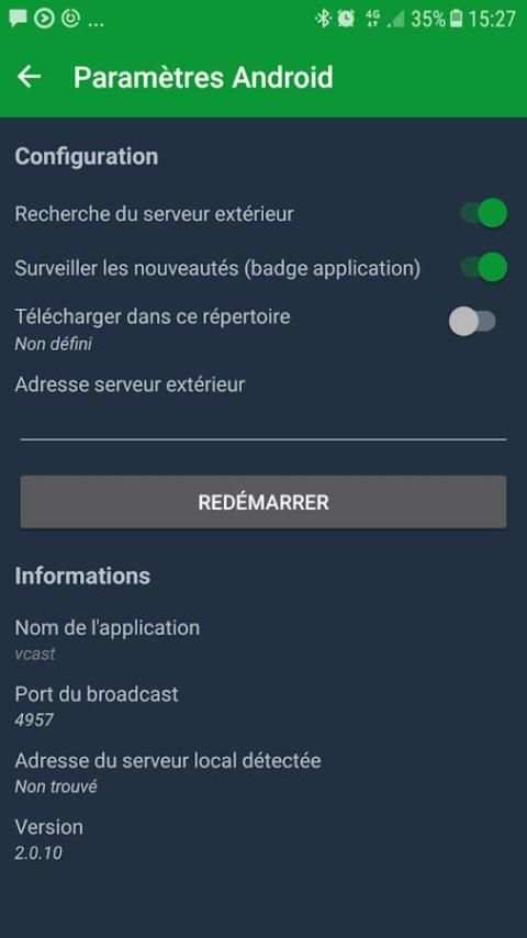 VCast screenshot 3