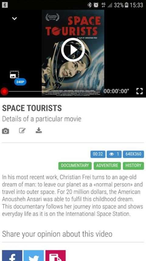 VCast screenshot 2