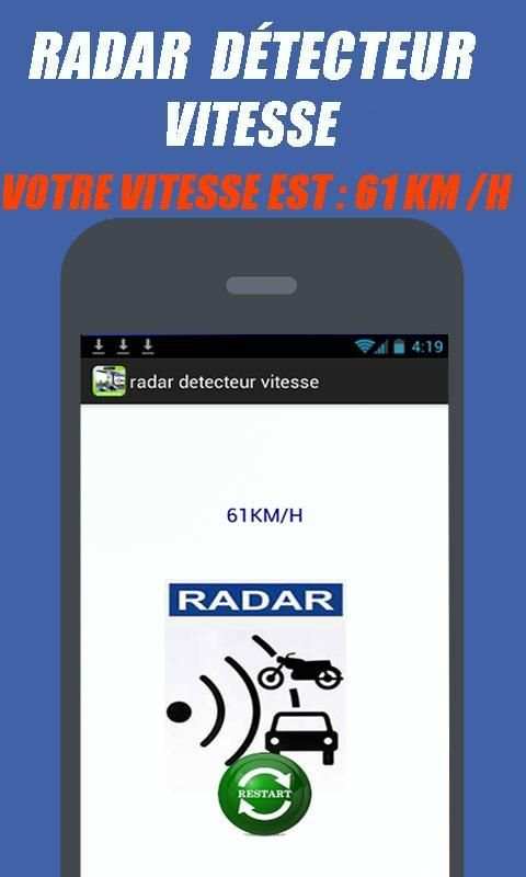RADAR DÉTECTEUR VITESSE screenshot 2