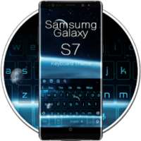 Keyboard Biru Untuk Galaxy S7 on 9Apps