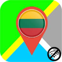 ✅ Lithuania Offline Maps with gps free