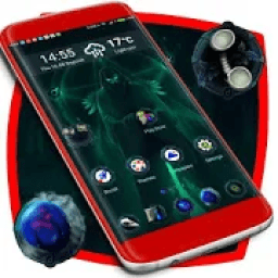 ikon Dark Magic Launcher Theme