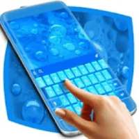 Clear Waterdrops Keyboard on 9Apps