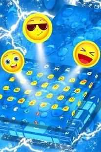 Clear Waterdrops Keyboard screenshot 2