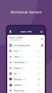 Metro VPN screenshot 5
