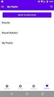 Free youtube music-mp3 player screenshot 1