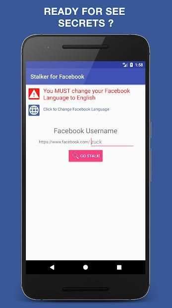 NEW Stalker For Facebook 2017 screenshot 4