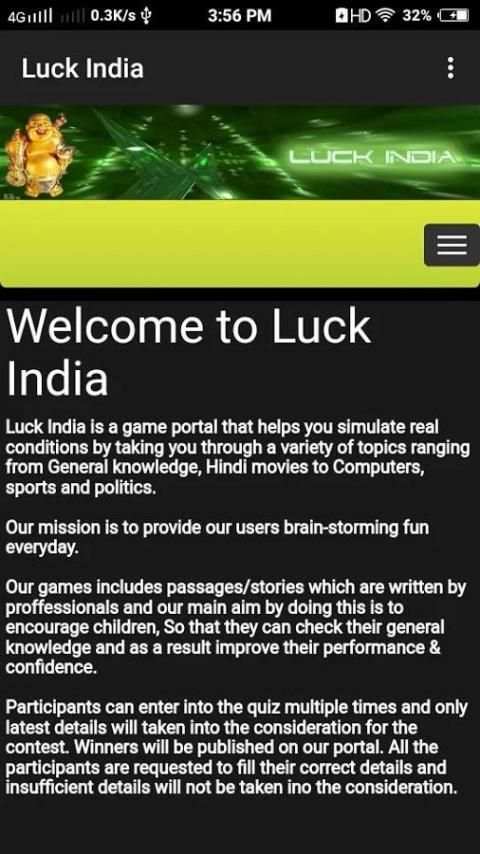 Luck India screenshot 2