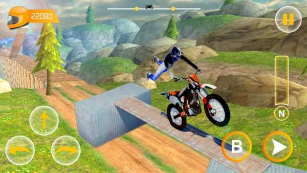 Motorbike Stunts Racing 3d screenshot 4