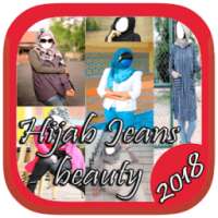 Hijab jeans beauty 2018 on 9Apps